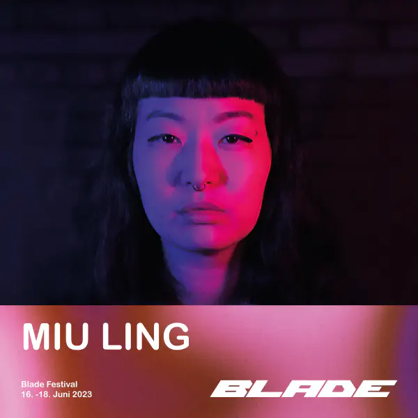 Ein Künstler:innenbild mit MIU LING. Photo & Video Credits: https://instagram.com/miuling.music?igshid=MjljNjAzYmU=