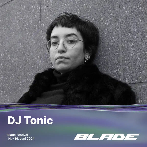 Ein Künstler*innenbild mit DJ Tonic.