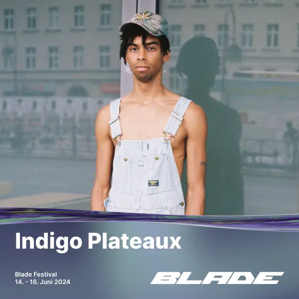 Ein Künstler*innenbild mit Indigo Plateaux.
