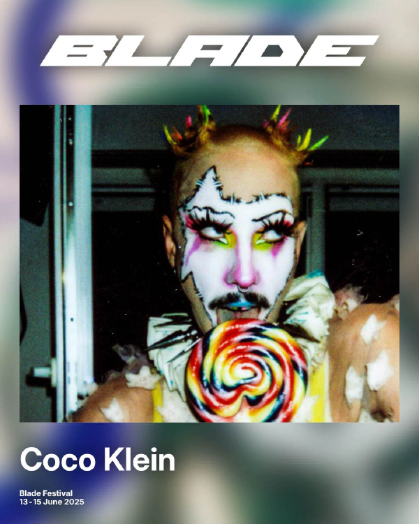 An artist's picture showing Coco Klein. Photo Credits: [@celestecall](https://instagram.com/celestecall)