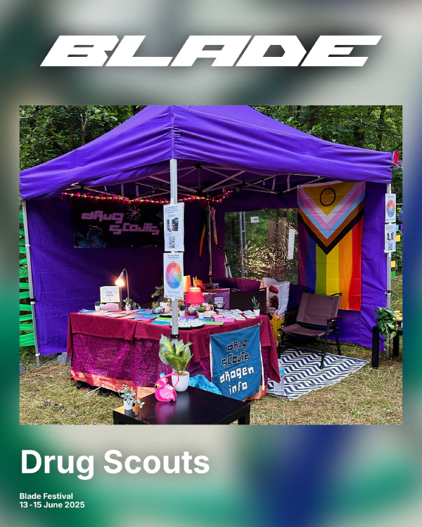 An artist's picture showing Drug Scouts.