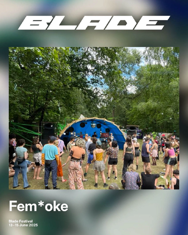 Ein Künstler*innenbild mit Fem*oke.