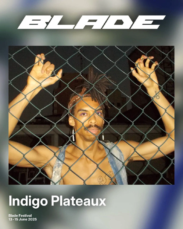 Ein Künstler*innenbild mit Indigo Plateaux.