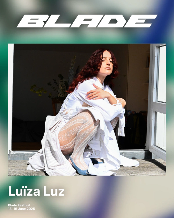An artist's picture showing Luïza Luz.