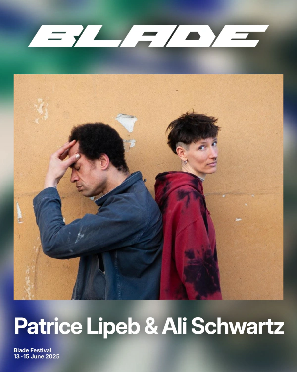 Ein Künstler*innenbild mit Patrice Lipeb & Ali Schwartz.